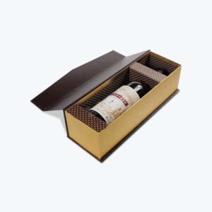 Flip Top Wine Boxes with Insert