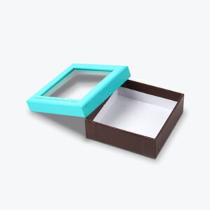 Customized Cardboard Boxes with Window Lid