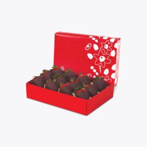 Custom Printed Chocolate Covered Strawberry Boxes