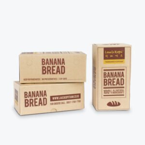 Customizable Bread Packaging Boxes