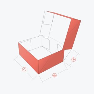 Four Corner Cake Boxes