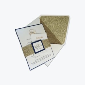 Custom Invitation Envelopes with Card Insert