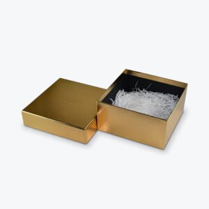 Customized Gold Foil Boxes with Lid