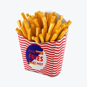 Custom Wholesale Printed French Fry Boxes