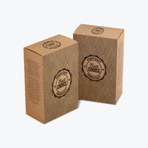 Custom Printed Kraft Tuck Top Boxes