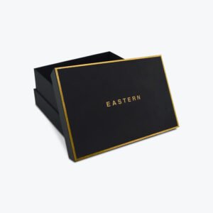 Luxury Apparel Boxes with Gold Foil Logo