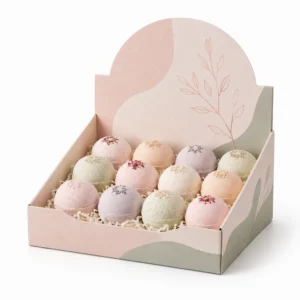 Custom Bath Bomb Display Boxes
