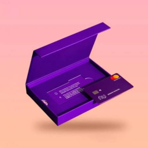 Custom Rigid Credit Card Presentation Boxes